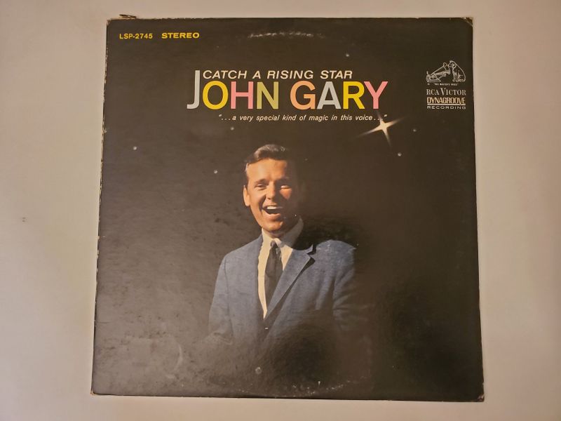 John Gary Catch a Rising Star vinyl record